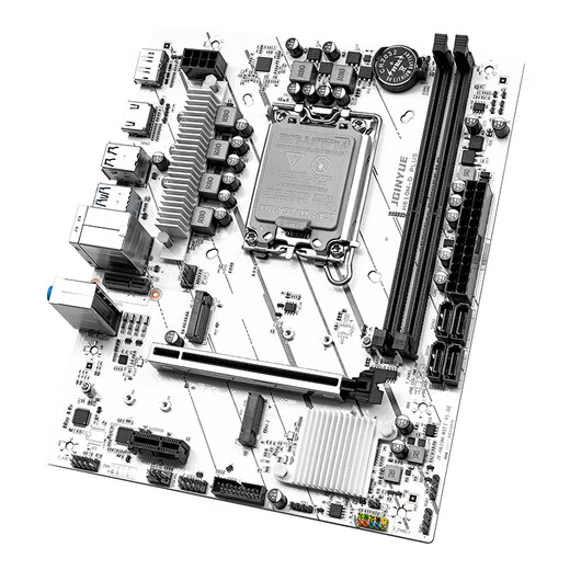 Jingyue H610M motherboard CPU set desktop computer gaming ARGB/WIFI motherboard CPU Core I3 12100F/12400F/13400F/13100F Board U LGA1700 H610M D PLUS+i3 12100F