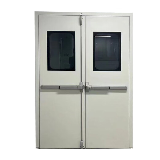 Индивидуальная очищенная стальная дверь, готовая продукция, индивидуальная беспыльная мастерская, чистая дверь, лабораторная больница, медицинская мастерская, двойная дверь 1500*2100