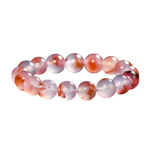 Eternal Symbol Collection Grade Sichuan Liangshan Old Mine Bing Piao Nan Red Ball Bracelet Women's Light Luxury Bracelet Birthday Gift for Wife 7a + About 9mm Cornucopia