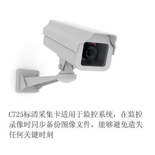 圆刚（AVerMedia） C725B 标清采集卡 支持复合S-Video输入视频会议 内置采集卡 3米S端子线