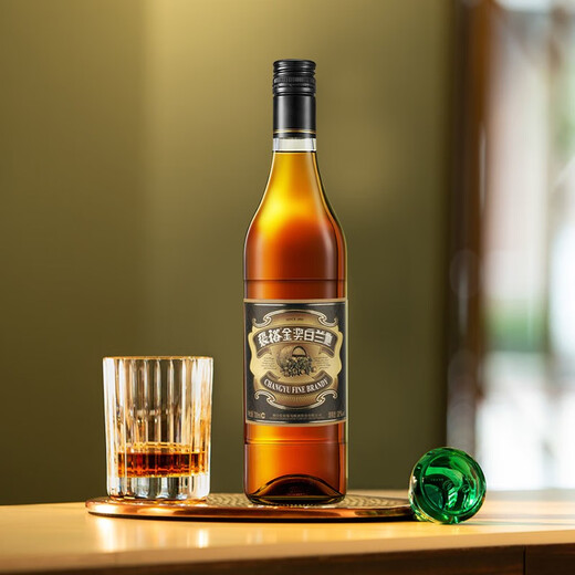 张裕金奖白兰地酒38度700ml*6瓶 整箱装 洋酒自饮宴请 礼物送礼 700mL 6瓶