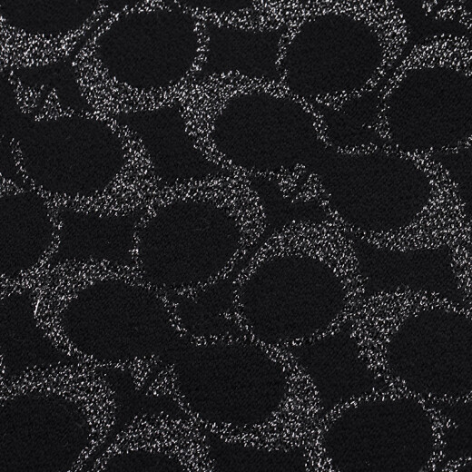 
CoaCH (COACH) [Direct Brand Supply] Women's Classic Logo C-printed Tassel Scarf CK719BKBK
