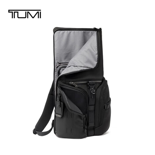 TUMI ALPHA BRAVO men's backpack daily commuting business travel high-end backpack black
