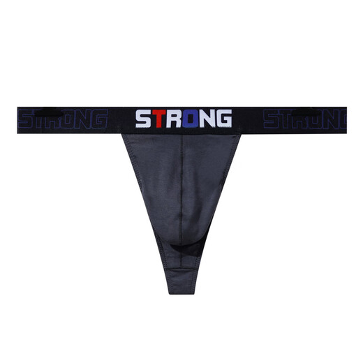 XVCO personalized sexy men's underwear men's thong thong modal cotton summer breathable underwear small briefs light blue L (free shipping if you buy more than 5 pieces F)