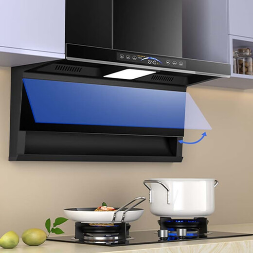 好太太喜万年抽油烟机顶侧双吸式壁挂式大吸力家用变频烟机28立方米/min脱排式厨房油烟机一级能效自动清洗体感 防倒灌6档变频电机+28立方米变频烟机 上门安装+瓶装液化气