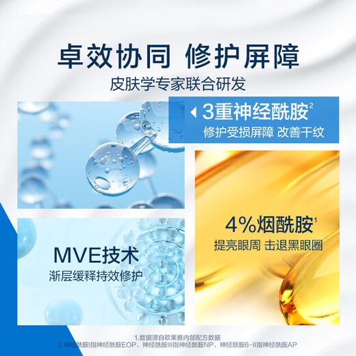 Cerave Repair and Hidrurizing Eye Cream 14 ml (líneas finas que profundizan en la madriguera y círculos oscuros productos para el cuidado de la piel para hombres y mujeres Regalo de cumpleaños universal)