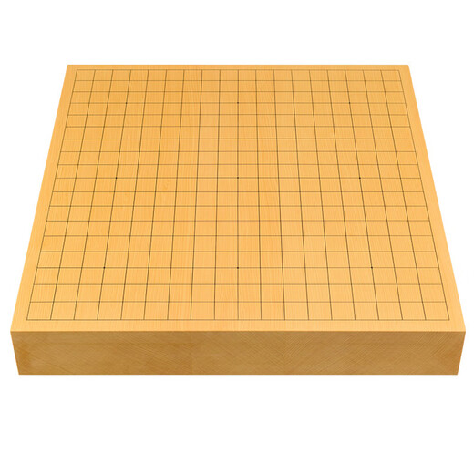 Masterhui chess equipment Xiongxu torreya wood chessboard splicing imported from Japan with certificate for adult competition home gift 9735/9738 (9735) chessboard + yellow heart nanmu jar + No. 25 snow seal