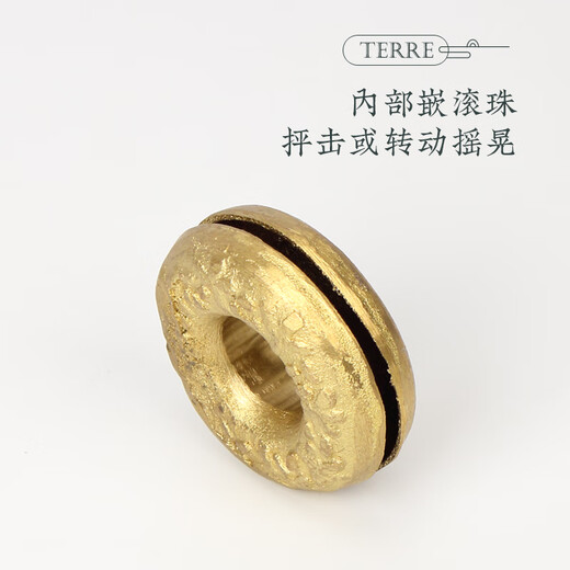 TERRE指环铃铜摇铃虎撑进口乐器ASMR声音疗愈瑜伽冥想打击乐器