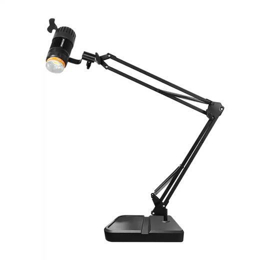 YONGEER50W Adjustable Focus LED Jewelry Photography Spotlight Wenwan Walnut Live Lamp Jade Jade Spotlight Jewelry Photography Fill Light Still Life Photography Lamp J50S-MAX Ceiling Light Model