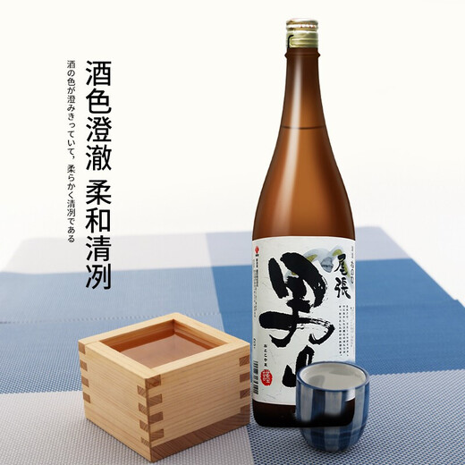 男山 清酒 1800ml 纯米酒 日本进口 辛口 日式料理酒