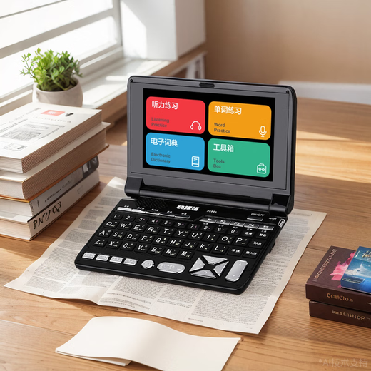 Kuaiyitong Student English Electronic Dictionary Learning Machine for Primary School Junior High School Students Offline Back-Looking Word Artifact Longman Advanced English-Chinese Bilingual Dictionary Translator No Games Can Be Taken to School Piano Black Standard Screen 64G Longman Enhanced Edition Newly Added Primary-Junior High-level Listening