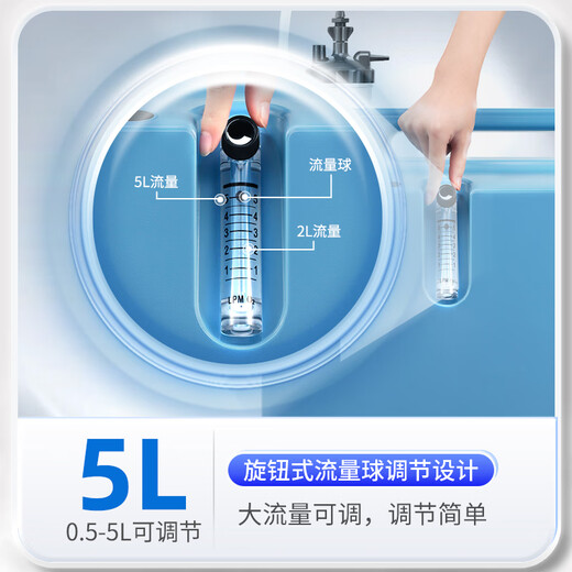 Philips (PHILIPS) 5L liter medical oxygen generator imported oxygen inhaler household elderly pregnant women oxygen machine EverFlo Q