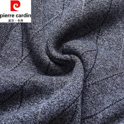 Pierre Cardin Herbst und Winter plus Samt verdickte warme Pulloverweste mit mittleren Alters und älteren Männern.