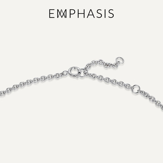EMPHASIS Ai Feishi Yue Series Color Gold Neck Jewelry White 18K Gold Bead Nail Diamond Set Chain 93950U Reservation Prepayment Reservation time is about 8-10 weeks (please contact customer service)