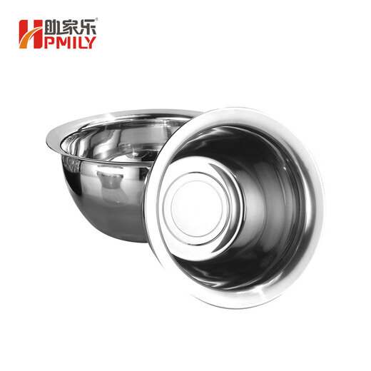 Jiale thickened stainless steel oil basin without tape cover, oil drum, expanded oil cylinder, seasoning basin, hotel kitchen multi-purpose cooking basin, 9 inches with lid