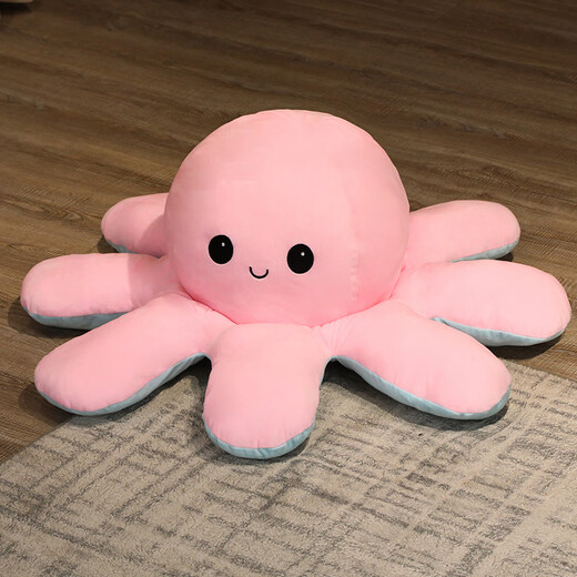 
Ai Shangxiong face-changing little octopus doll super large flip pillow doll plush toy funny girl birthday gift