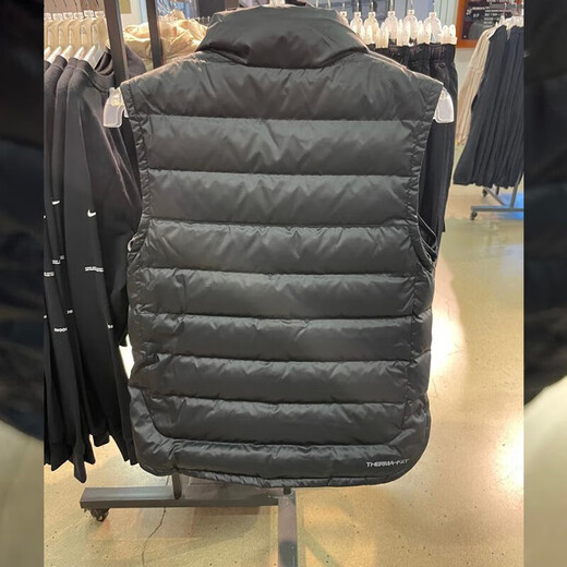 Nike (Nike) New Down Down Женская Женская зимняя мода Собственная спортивная одежда на открытом воздухе теплый воротничный жилет DQ6897 DR1591-010 S