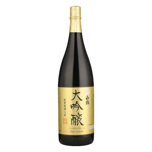 白鹤【连续14年金奖】大吟酿1.8L*2瓶 新包装 日本清酒 日本原装进口