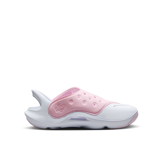 NIKE 耐克男女童夏季凉鞋AQUASWOOSH一脚蹬洞洞鞋儿童包头防撞凉鞋