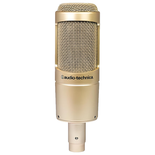 Audio-Technica AT2035 professional condenser microphone, computer live broadcast of karaoke, dubbing, audiobook, voice hall professional recording microphone at2035+Focus solo4+ free 1v1 tuning