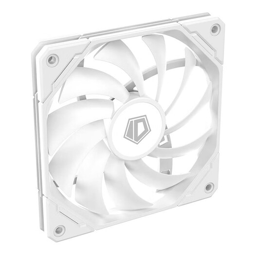 ID-COOLING 12CM薄扇 12015无光机箱风扇白色 超薄15mm规格 适用ITX下压式电脑散热器改装 TF-12015-W