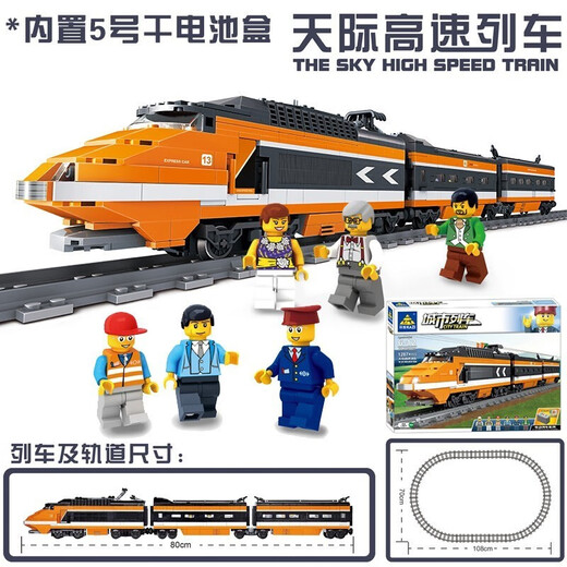 Yuanjia Train de chemin de fer à grande vitesse avec une station de métro électrique sur piste