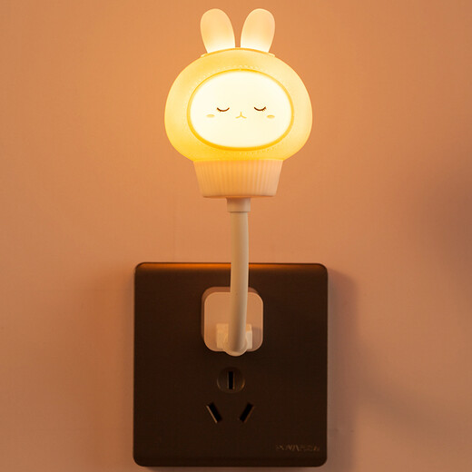 创意LED小夜灯USB直插灯插电夜灯卧室床头氛围照明灯教师节送老师男女朋随伴手礼生日小礼物公司礼品 USB小熊灯