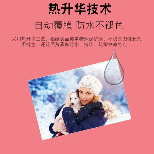
Yueyin Yueyin U826 commercial thermal sublimation photo printer professional small color photo studio ID photo metal transparent sticker big head photo studio rental hippocampus photo U826 standard [without consumables]