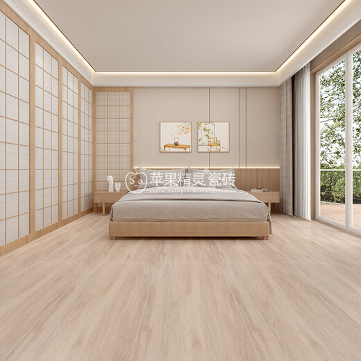 Apfel Elf Keramikfliesen 600x1200 Holz Getreide Backstein Block Stil Imitation Holz Getreide Wohnzimmer Bloße Schlafzimmer Balkon weiche Lichtfliesen 12609 Mattle Ganzkörper 600x1200
