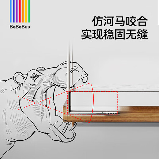 Bebebus Bed Fence Baby Fall Anti-Fall Side de la cama de los niños Buardarrail aumentó Cuna sin costura cerca 2.0m