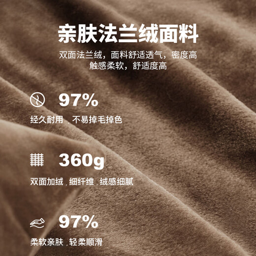 MUJI Blanket Winter Thickened Plush Blanket Quilt Flannel Infant Children Nap Blanket 120x200cm Coffee
