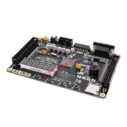 
FPGA Development Board Black Gold ALINX Altera Intel Cyclone IV EP4CE6 Introduction Learning Peak AX4010 AN9767 Set