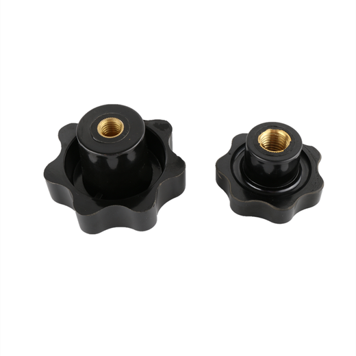 Ruili Mamei handle nut star handle seven-star handle star nut bakelite handle screw 60*M8 copper core 10 pcs