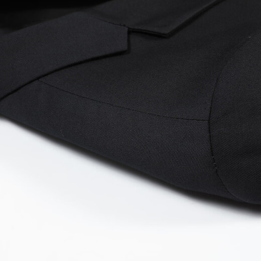 Romon (Romon) Suit Men's Business Traje formal Single Slim Suit Chaqueta Mejor vestido de novia de Groomsman Negro 2xl
