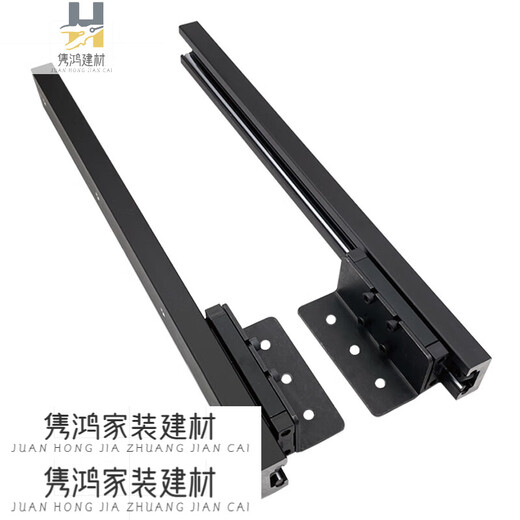 
CLCEY middle island table telescopic hidden track kitchen bar extension guide rail dining table pull table slide rail hardware accessories guide rail 1700mm total length/stroke 1585mm