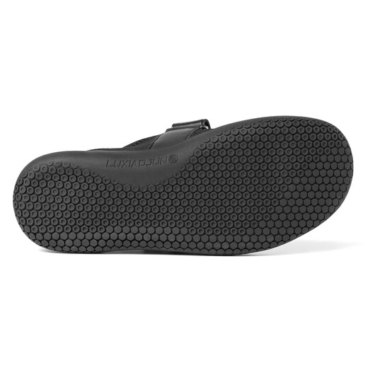 Lu Xiaojun (LUXIAOJUN) weightlifting deadlift shoes barefoot training shoes flat non-slip lightweight breathable new product Extreme Night Black-Nature Trainer training shoes 44