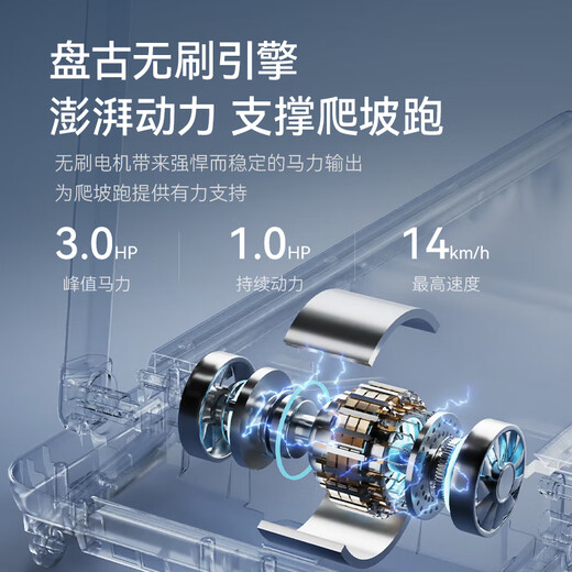 MERACH treadmill smart home climbing fully folding shock-absorbing silent walking machine gym equipment Xiaobai rhinoceros mini