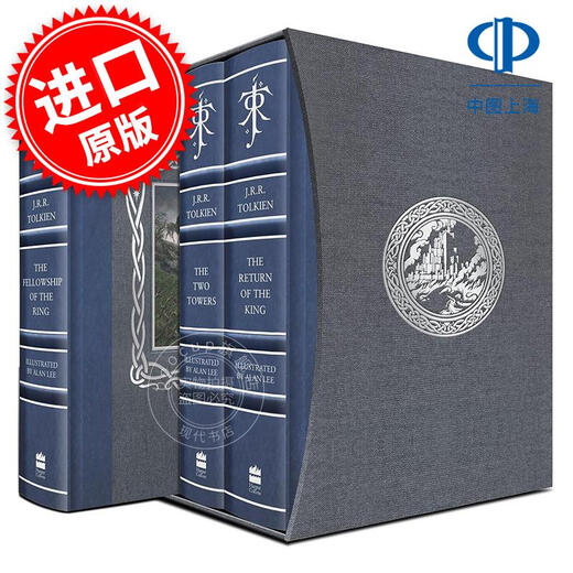 Spot The Lord of the Rings Trilogy Hardcover Collection Edition Alan Lee Ilustration J.R.Tolkien Alan Lee Versión en inglés original El señor de los anillos