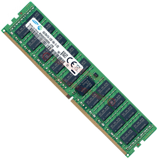 Samsung (SAMSUNG) original DDR4 PC4 fourth generation server workstation with register REG RDIMM RECC server memory bar, suitable for Lenovo Asus, Dell and other servers RECC DDR4 2133 2R 4 16GB 1 single bar