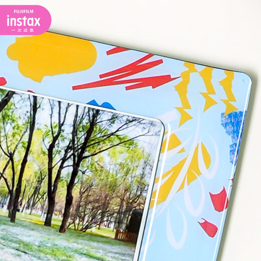 INSTAX Fuji instax Square Refrigerator Magnet Flower Painting