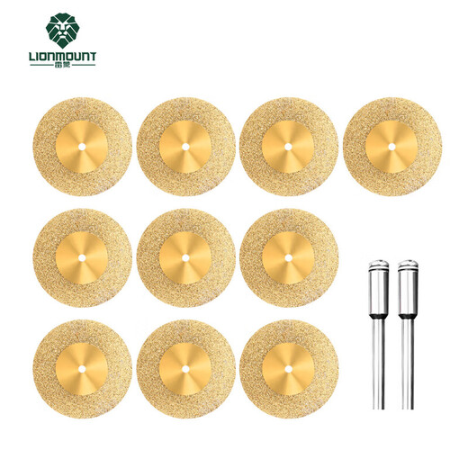 Raymond emery electric grinding cutting blade titanium-coated toothless circular saw blade metal glass jade small slice grinding wheel 25mm