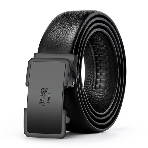 Jeep Spirit Jeep Belt Männer automatische Schnalle Cowide Belt Business Casualhose Geburtstagsgeschenke für Papa und Ehemann