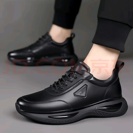 Changxiang huili papa chaussures hommes été noirs soles épaisses travail de travail de travail de la main