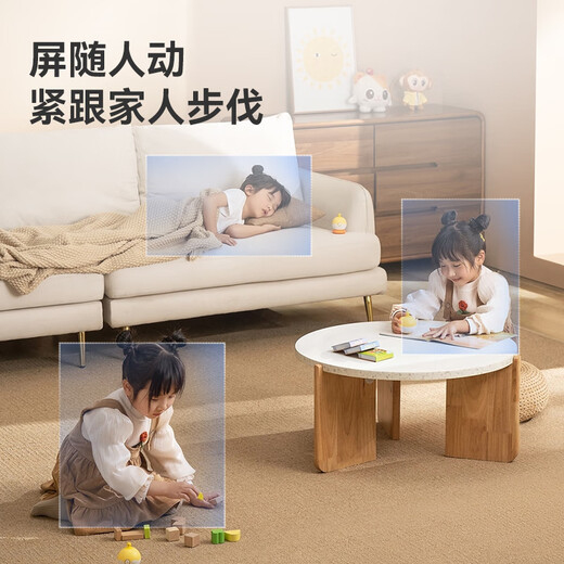 威视达康监控无线摄像头无需连wifi家用360度自动旋转远程手机可对话可视摄像头视频通话双向家庭家用室内 【WiFi版白色】一键呼叫家人+停电监控+小夜灯 128G内存卡