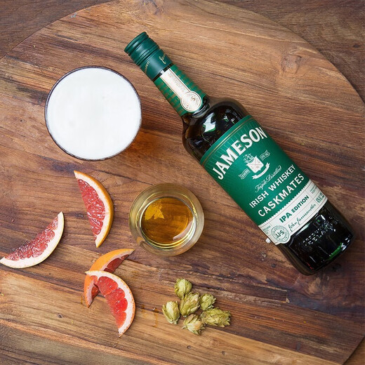 尊美醇（Jameson）品牌直供 尊美醇Jameson爱尔兰威士忌占美神进口洋酒保乐力加 尊美醇精酿啤酒桶IPA版 700mL 1瓶