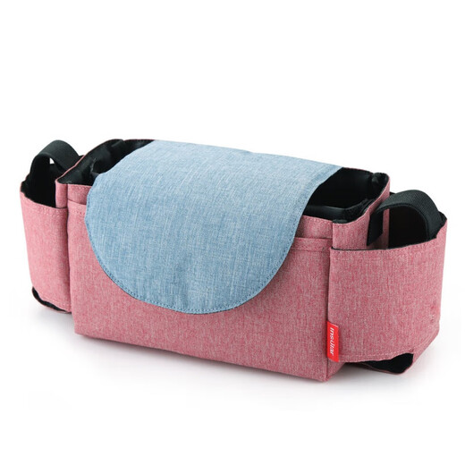 Solterista multifuncional Insular bolsa colgante de almacenamiento Botella botella de agua taza de agua para bebés bolsa colgante de mezclilla azul