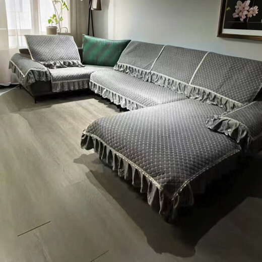 Universal non-slip u-shaped sofa cushions for all seasons