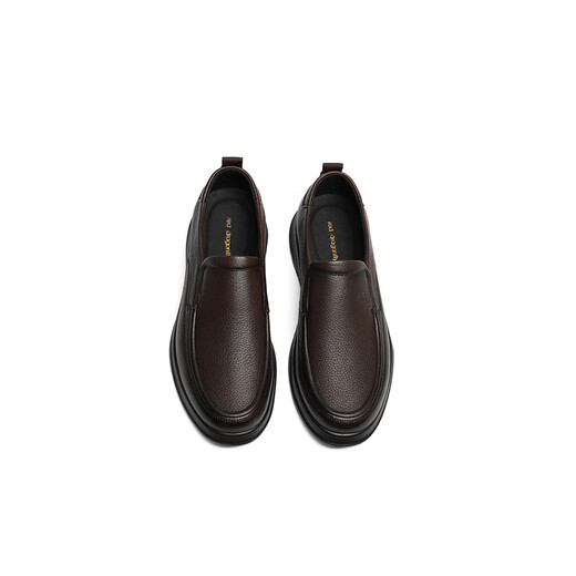 Red Dragonfly Linksmonat Casual Lederschuhe 2025 Frühlings-Herren-Gelegenheitsschuhe mittleren und älteren Schuhe WTA15124 Brown 38