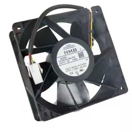 NMB 24V风扇12038VA/VE-24N/24P/24R/24M-EM/GUE/BL/FB/F 12038VA-24P-EM 0.89A 2线