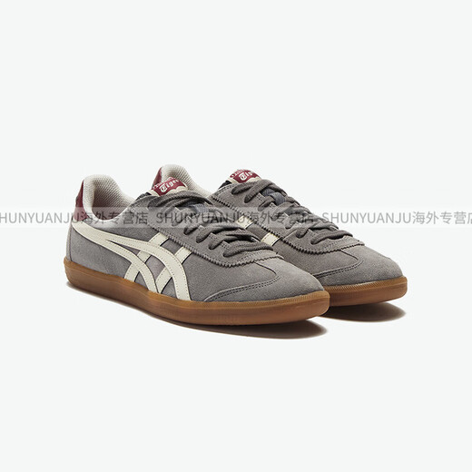 ONITSUKA TIGER CLASSIC TOKUTEN MEN UND DAMEN GRAUS CLASSION RETRO RETRO FOCY TRAINING SHOUS T GREY_WHITE D3B2L-1105 42